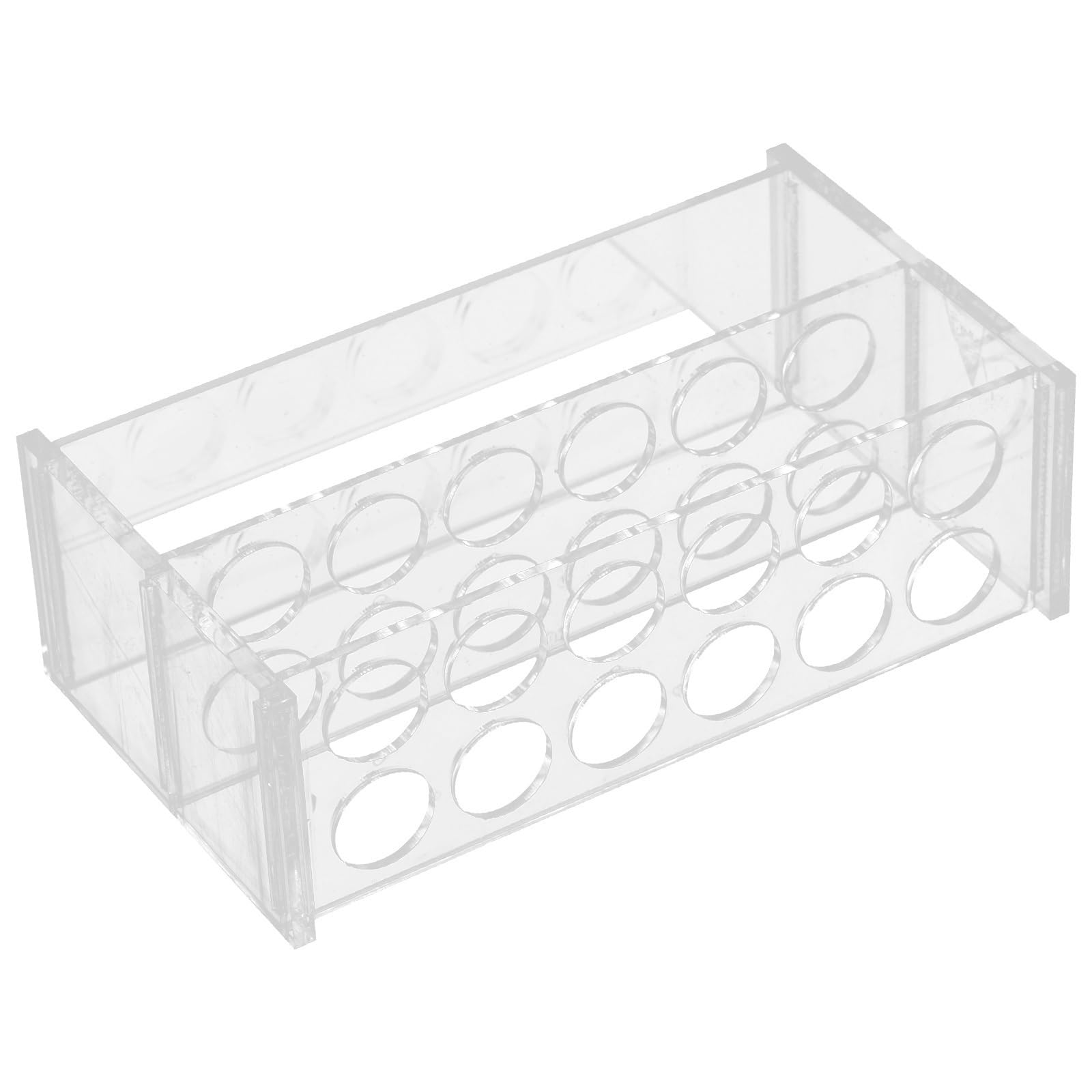 Rack di stoccaggio da laboratorio leggero con design con slot di sicurezza