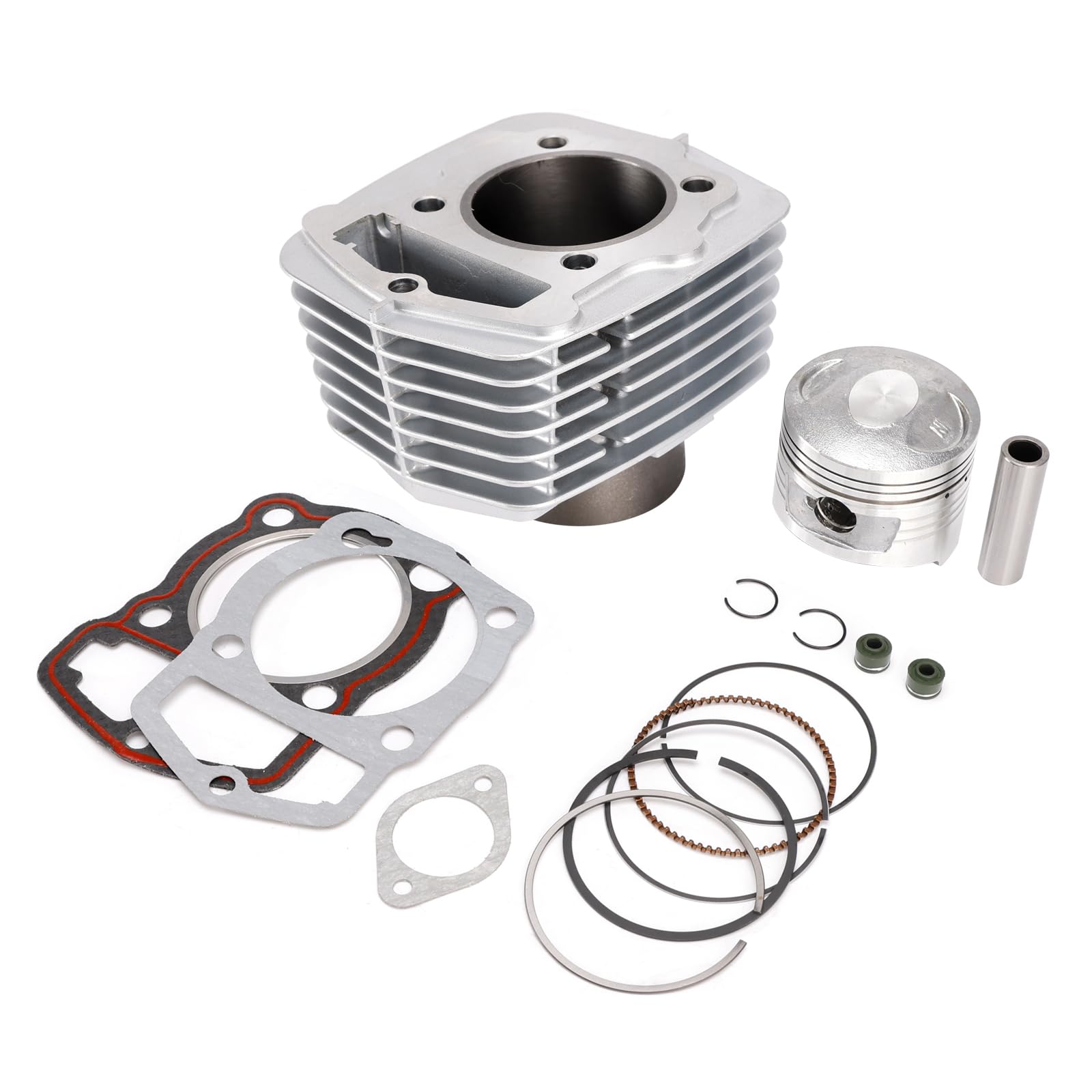 Topteng 63mm Cylinder Piston Gaskets Top End Kit passend für Honda xl200r xl185 xr200r 84-02