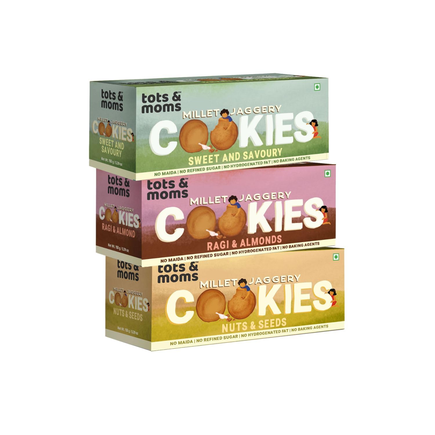 TOTS & MOMS Foods -Milk, Millet & Jaggery Cookies | Ragi & Almonds| Nuts & Seeds| Sweet & Savory | 100% Natural Tasty & Healthy Cookies Snacks for Kids, 450 Grams (B08L96DHJQ) Amazon Price History, Amazon Price Tracker