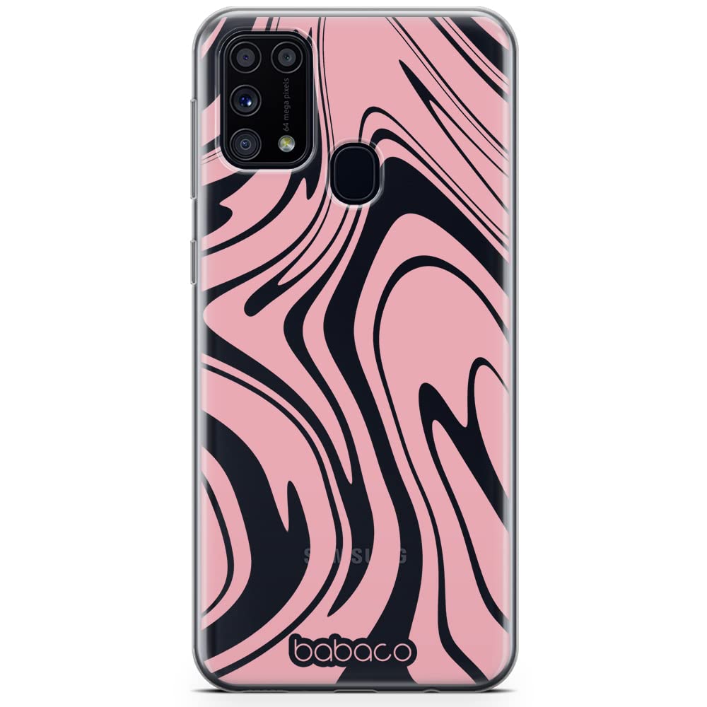 Babaco ERT GROUP mobile phone case for Samsung M31 original and officially Licensed pattern Doodle 001 optimally adapted to the shape of the mobile phone, partially transparent