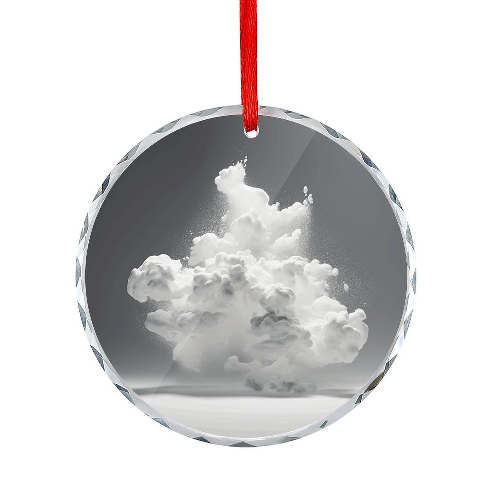 Btcowzrv Style A Cloud Floating Round Ornament Hanging Pendant Decor