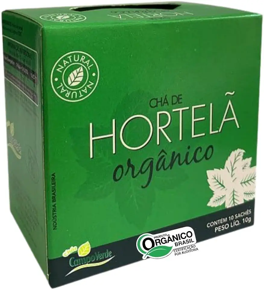 Hortelã Chá Orgânico das…