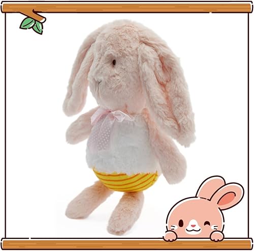 Miniatura 4 de Peluche de conejo, bonito conejo de peluche, conejo de peluche de 12 pulgadas, regalo para niñas y niños