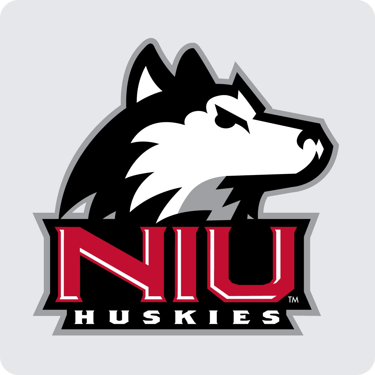Northern Illinois Huskies Acrylic Coaster 4-Pack Officially Licensed Collegiate Product