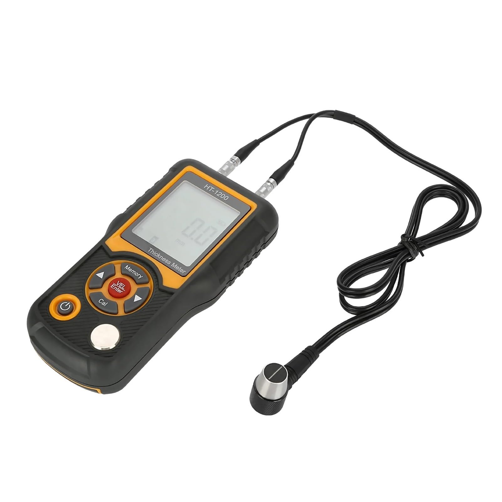 Miernik grubości lakieru, Cyfrowy ultradźwiękowy miernik grubości LCD HT‑1200: Precyzyjny pomiarowy o zakresie 2–300 mm