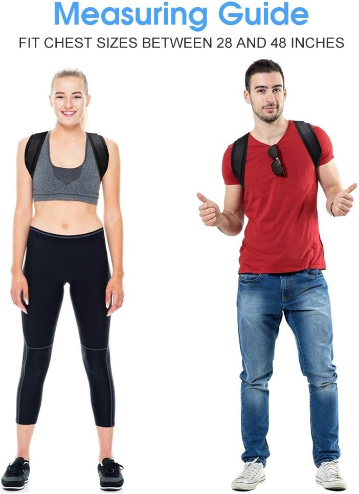 Exclusive Discount 70% Price Posture Corrector for Women and Men-Spine and Back Support-Adjustable Back Straightener-Comfortable Posture Trainer-Back Brace for Posture 🔥 Crazy Deals Posture Corrector for Women and Men-Spine and Back Support-Adjustable Back Straightener-Comfortable Posture Trainer-Back Brace for Posture