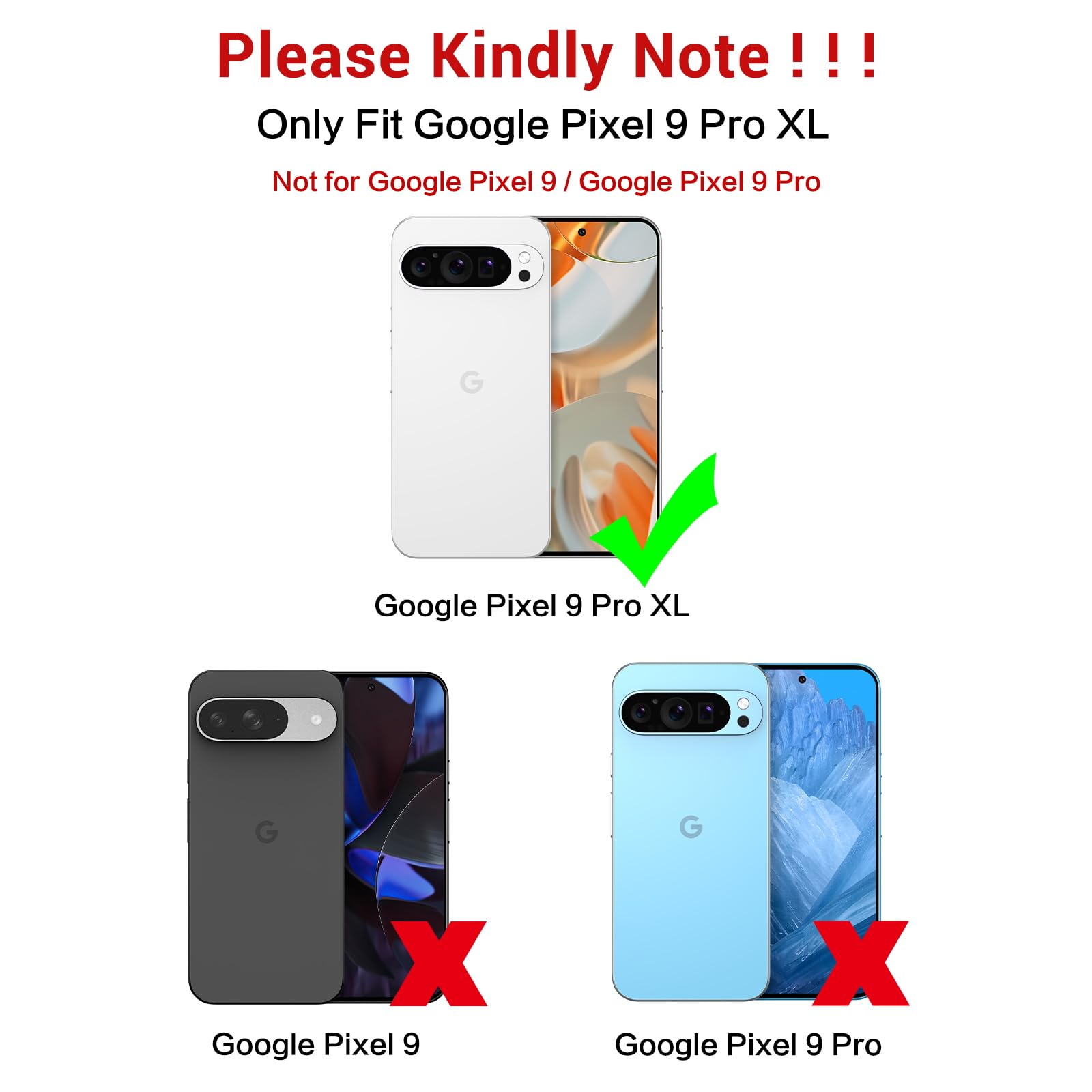 GaoBao Slim Pixel 9 Pro XL Case, Glow in The Dark Nebula Space Luminous Lightweight Soft Protective Cover - Image 4