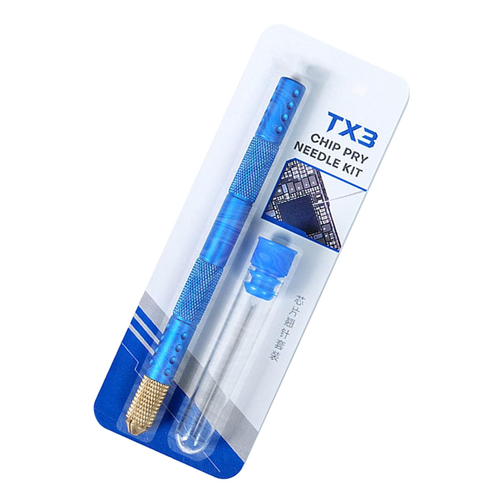 0.7mm Electronics Chip Removal Tool Pry Tool Chips Pry Tools Compacts Set for Safe Chip Without Damage Design