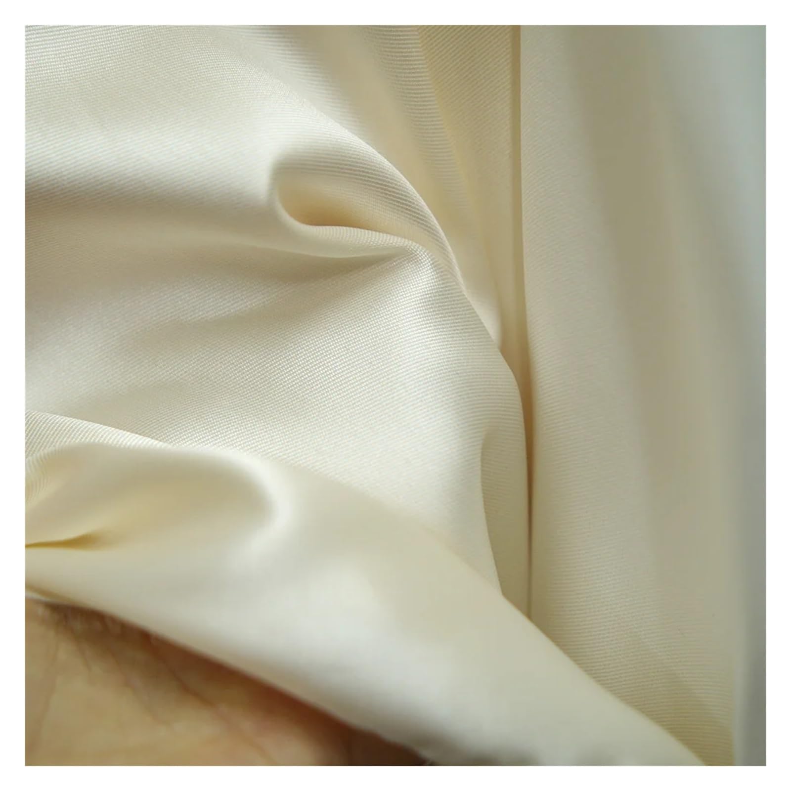 Tissu Mikado rigide vert pour confectionner une robe de mariée DIY