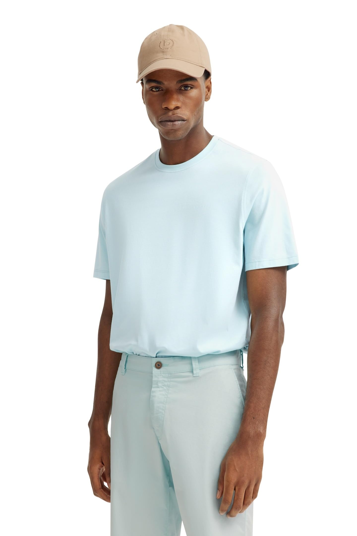 bugatti Herren T-Shirt Kurzarm 8350-75040C modern, Baumwolle, bequem, sportlich, klassisch, Sommer, Alltag