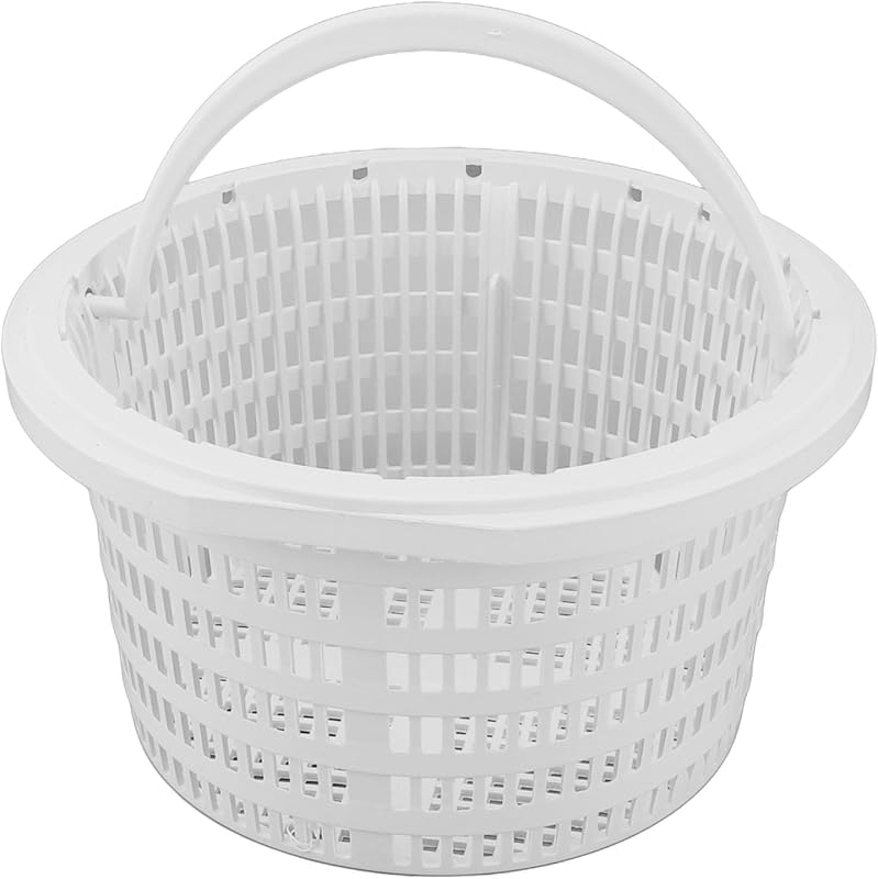 SIXRUN 18 cm-es Medence Szkimmer Kosár SP1091LX Modellhez - Tartós Műanyag Szűrőkosár Fogantyúval Medencékhez és Jakuzzihoz