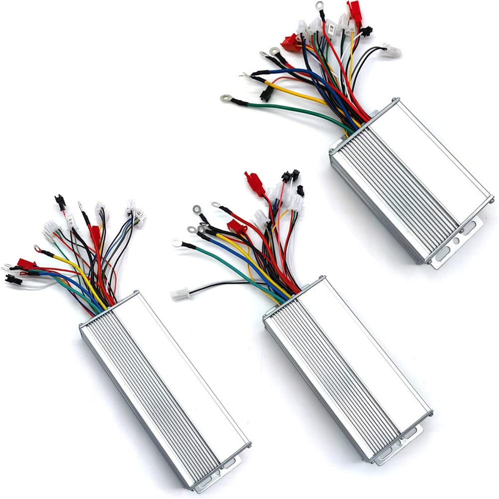 Skday Centralina Monopattino Elettrico Controller Motore DC brushless for Bici elettrica da 48 V e 72 Elettrico Monopattino 450 W/500 W/600 W/800 W/1000 W/1200 W Centralina Bici Elettrica