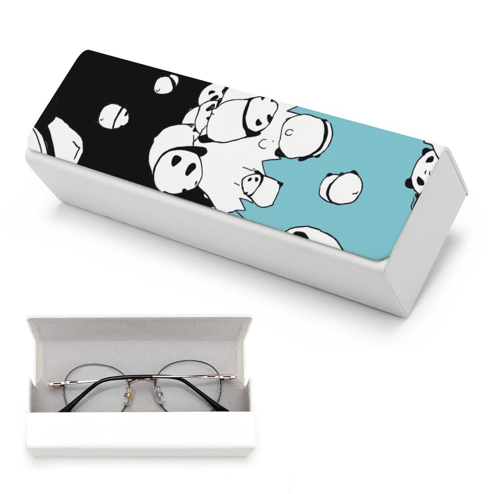 ⚪️白黒ぱんだ様 オーダー中 メガネケース Amazon.co.jp: 眼鏡ケース かわいい 面白い パンダ メガネケース