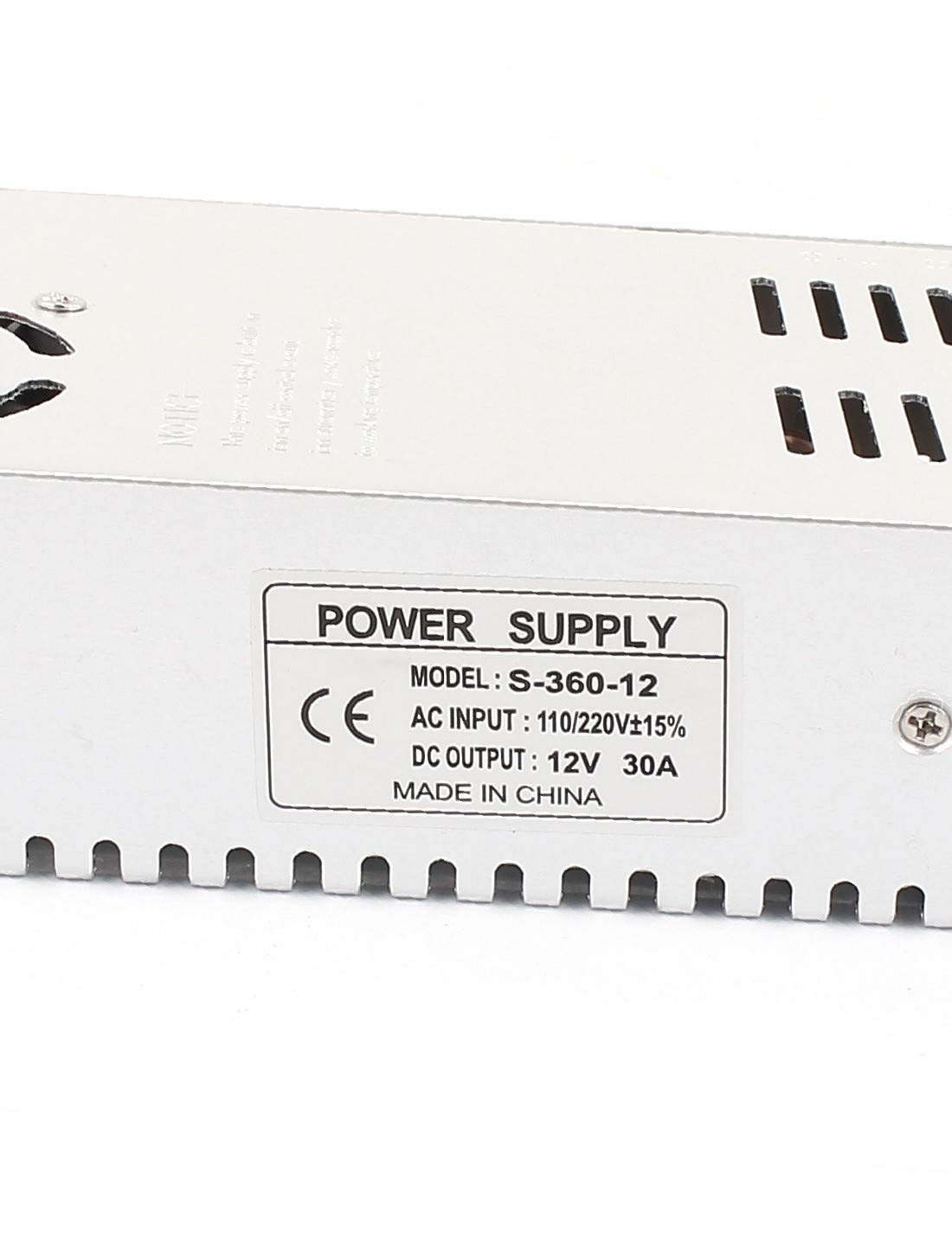 New Lon0167 Transformateur d'alimentation En vedette DC 12V efficacité fiable 30A pour écran flexible à LED(id:3e7 bd f6 893)