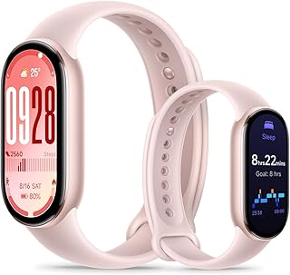 Xiaomi Smart Band 10, Montre Connectée, Boîtier alu, Suivi d'Activité, Écran AMOLED 1.72'', Autonomie 21 Jours, Charge Rapide, Suivi santé & Sommeil,150+ Sports, iOS & Android, 5 ATM, Boussole
