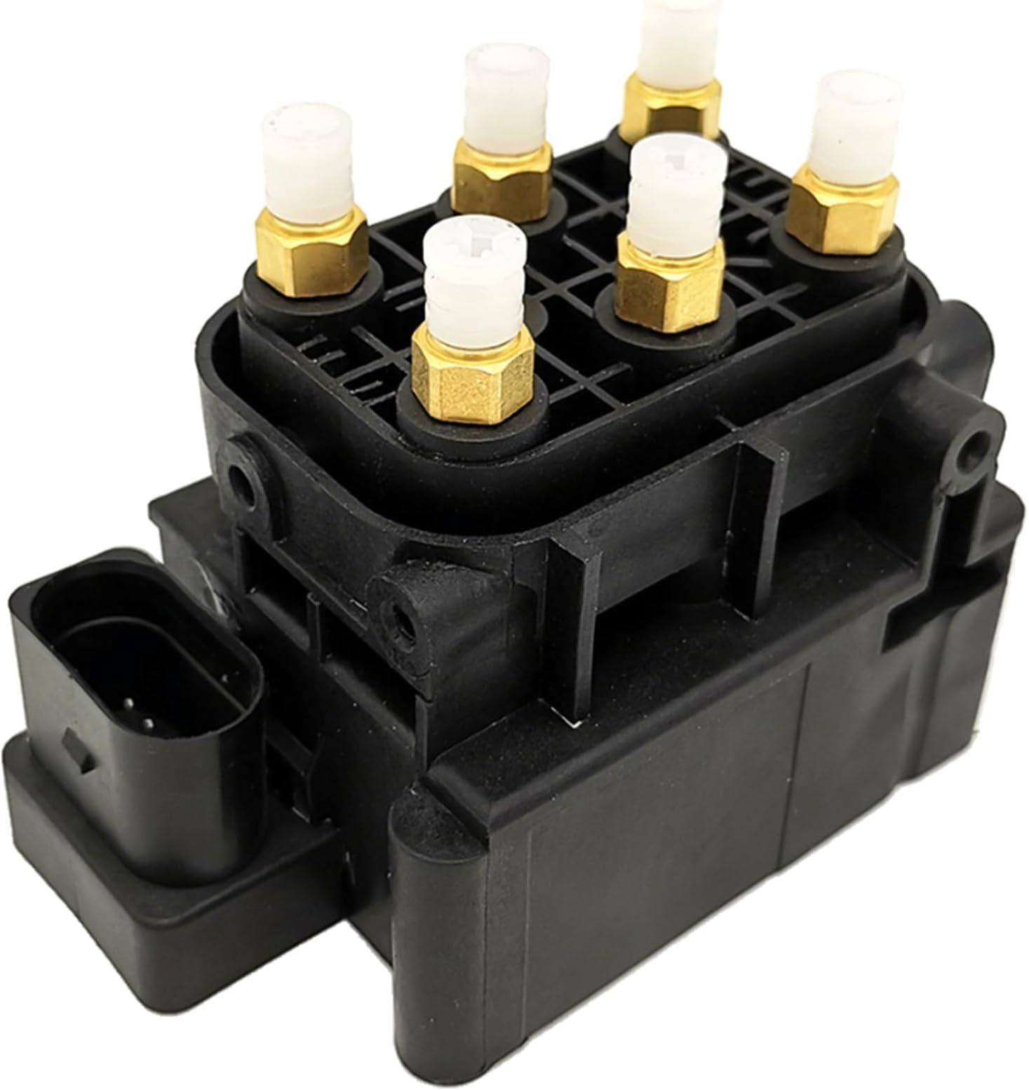 Ensun 4F0616013 Air Ride Suspension Solenoid Valve Block Air Supply Control Unit replacement for 2001-2011 A6 S6 S8 A8 Quattro Allroad Quattro