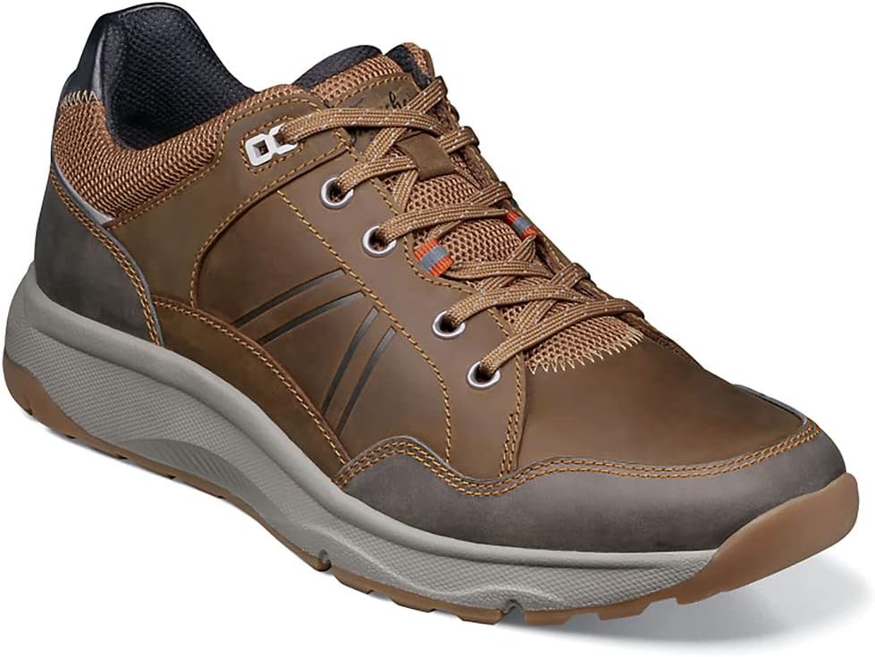Florsheim Tread Lite Moc Toe Lace Up Sneaker Mens Oxford 11 DM US Brown