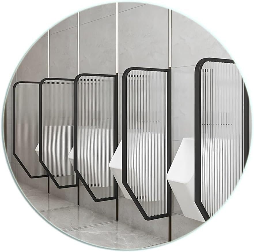 Cloison de séparation pour urinoir écran mural noir étanche toilettes publiques
