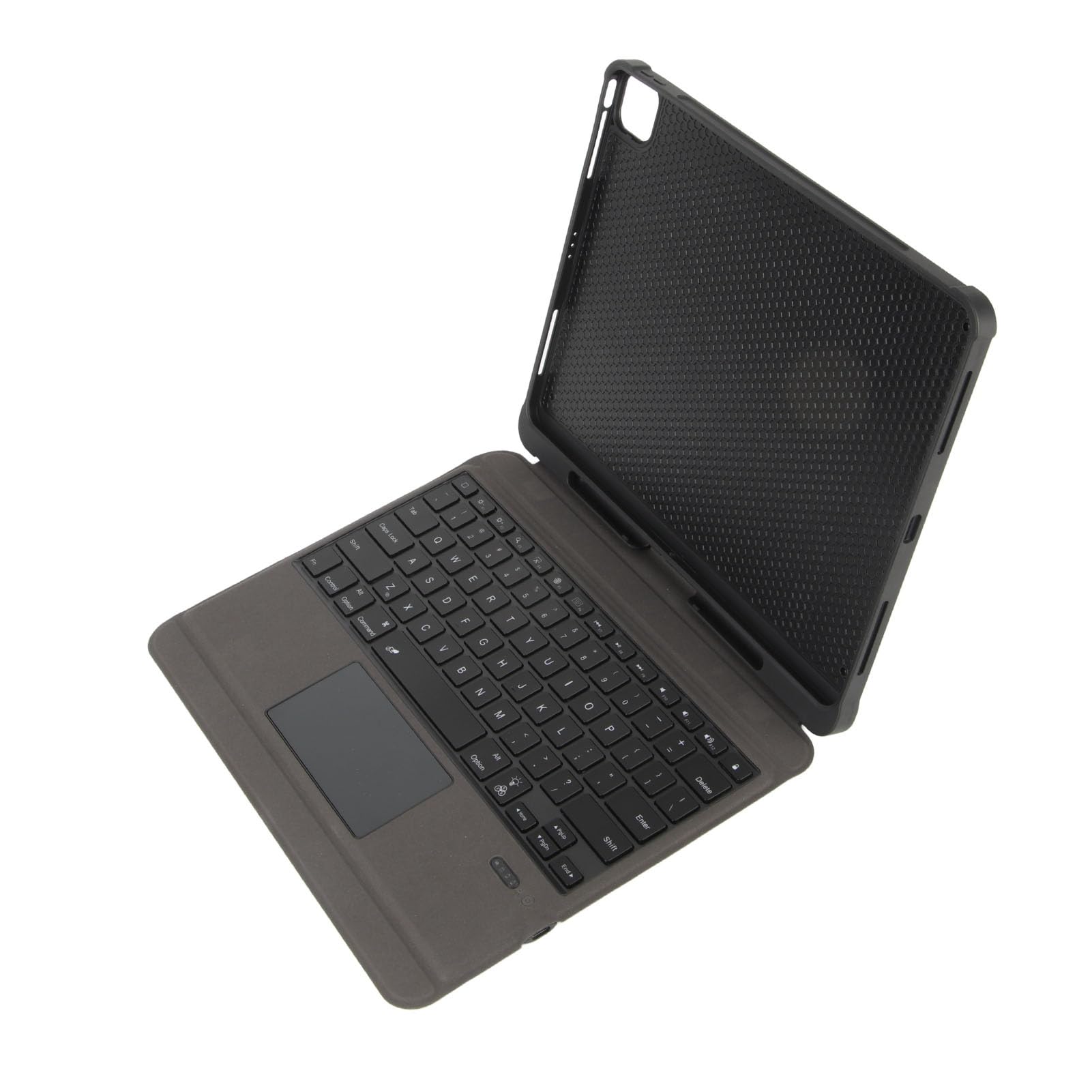 Ultralekka, WąSka, Przenśna Bezprzewodowa Klawiatura do Tabletu Ios 12,9 Cala, Magnatyczna Bezprzewodowa Klawiatura 2 W 1 Z Touchpadem I PodświtleneM RGB