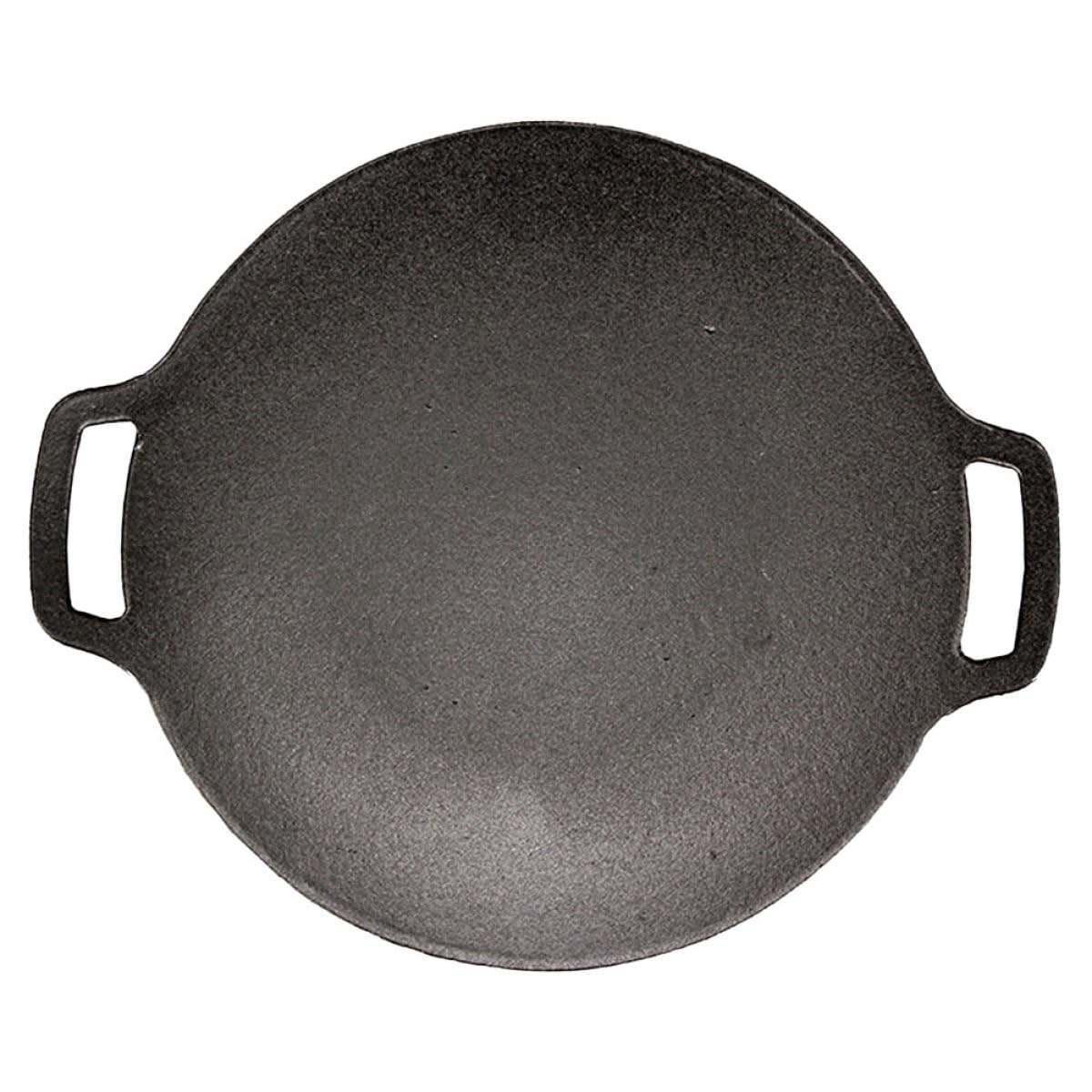Plancha de Barbacoa de Hierro Antiadherente para Exteriores Bandeja Multiusos para Parrilla para Camping y Cocina