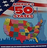 America's 50 States Book: Learn About All 50 States with Maps, Flags, and Fun Facts!