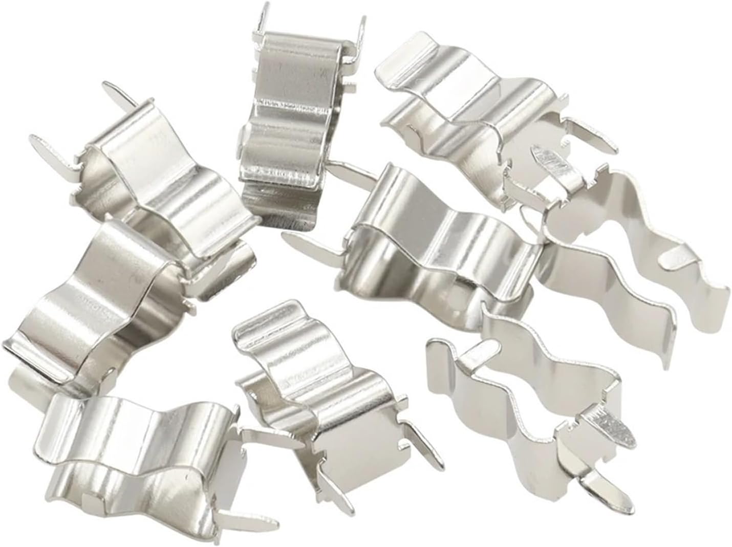 100PCS 5X20MM Fuseholders 5X20 Fuse Tube Support Fuse Holder for 5 * 20 Insurance Fuse Clip