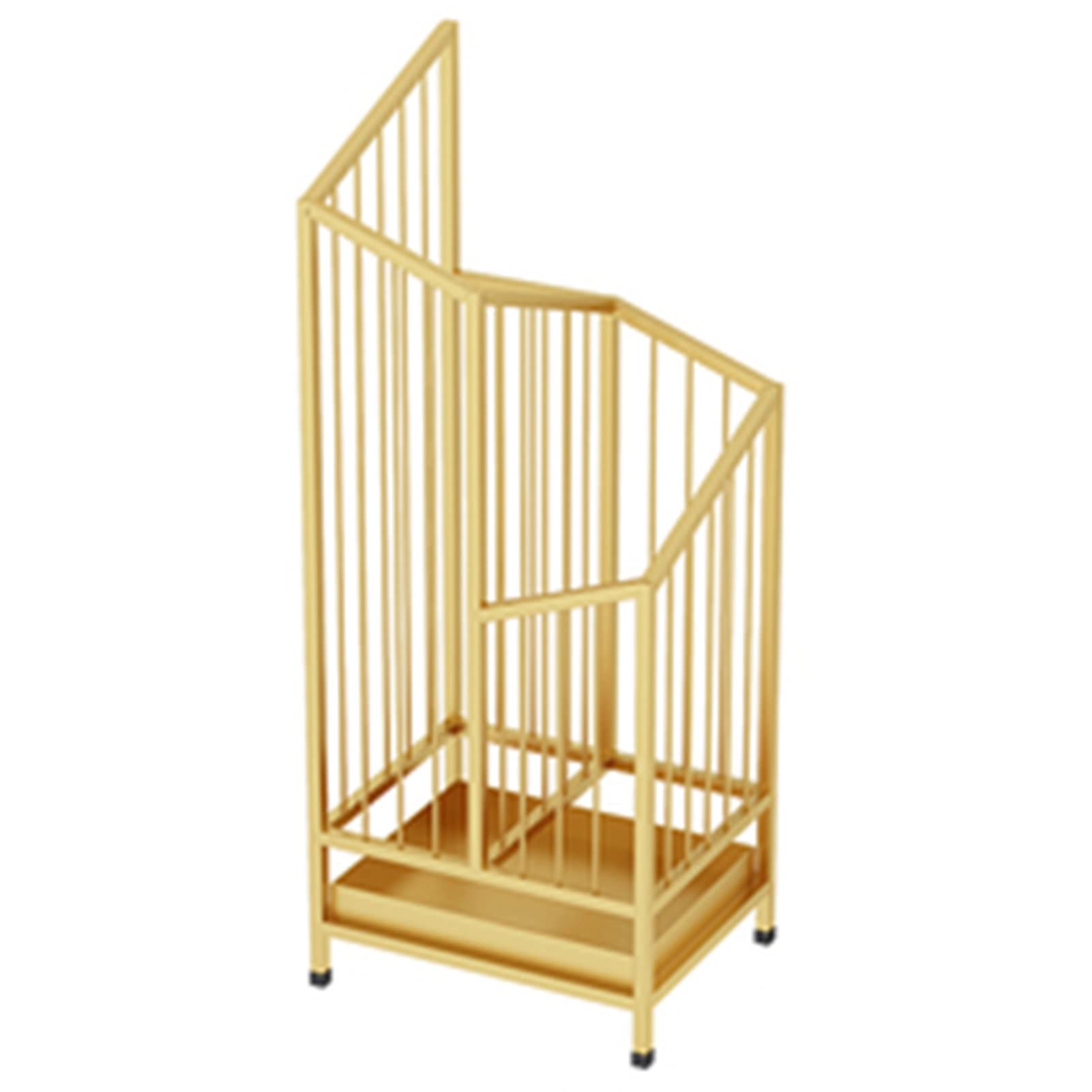 HYLYGFH Modern Geometric Umbrella Stand with Quicker Drying Removable Drip Tray Ideal for School or Patio Decor