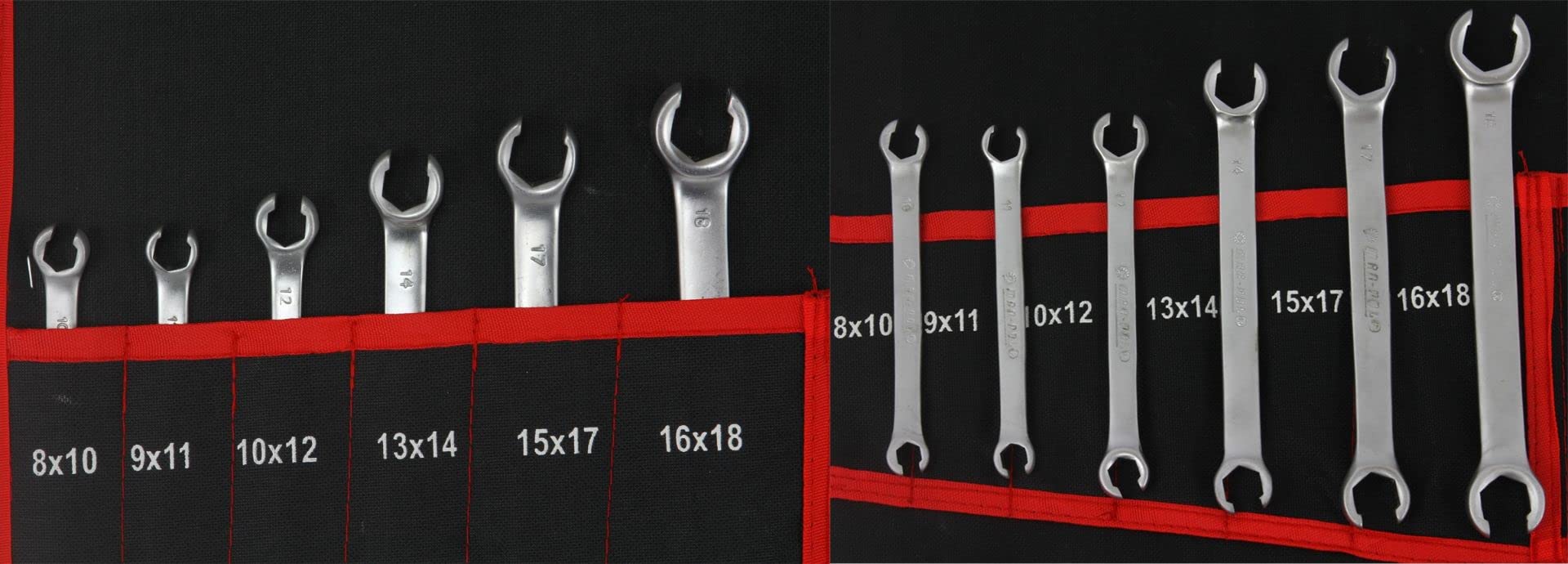 Set 47 Chiavi combinate fisse e stella 12 punti da 6-32mm kit chiave TORX e poligonali