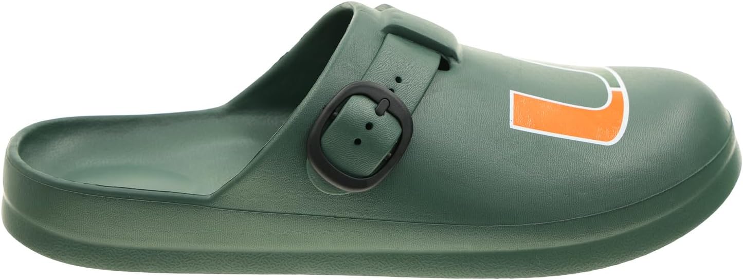 FOCO Open Back Buckle Clog – Comfortable Slip-On Sandals for NCAA Fans, Officially Licensed College Team Footwear