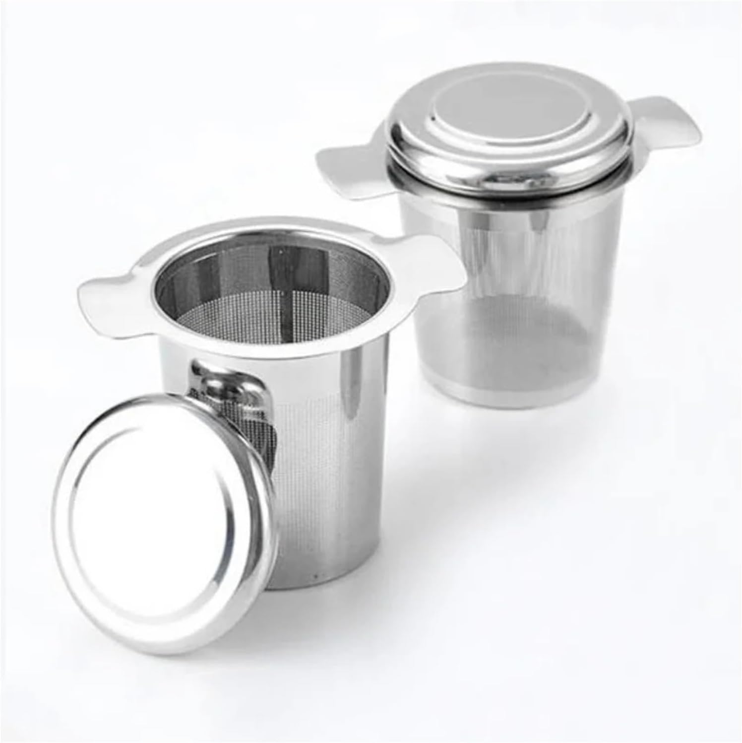 Teaware Accessories Kitchen Tools Tea Infuser Leak Stainless Steel Teapot Tray Strainer Filter(B)