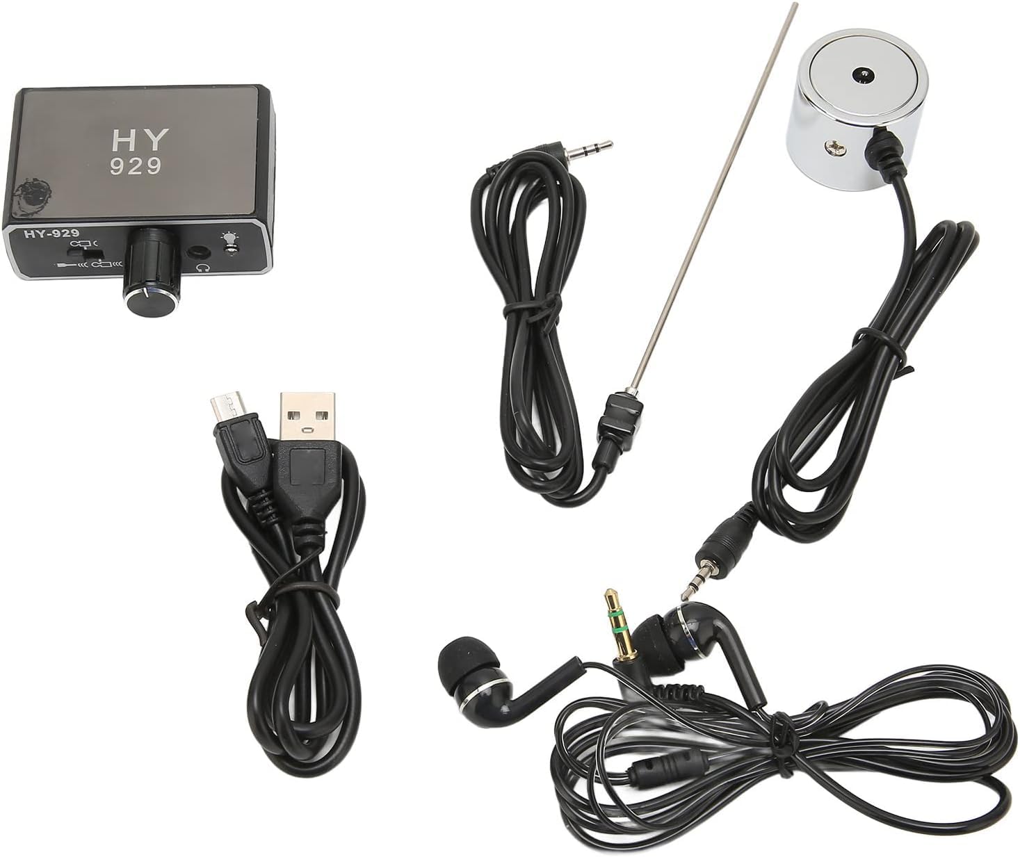 SKYKING Water Leakage Detection, Underground Water Leak Detector, High Strength Sound Intensifier Water Pipe Leakage Monitor, Suitable for Site Construction, Car Maintenance-image-9