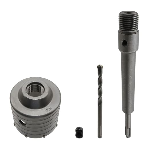 Broca para concreto 68 mm con varilla de conexión miniatura 6