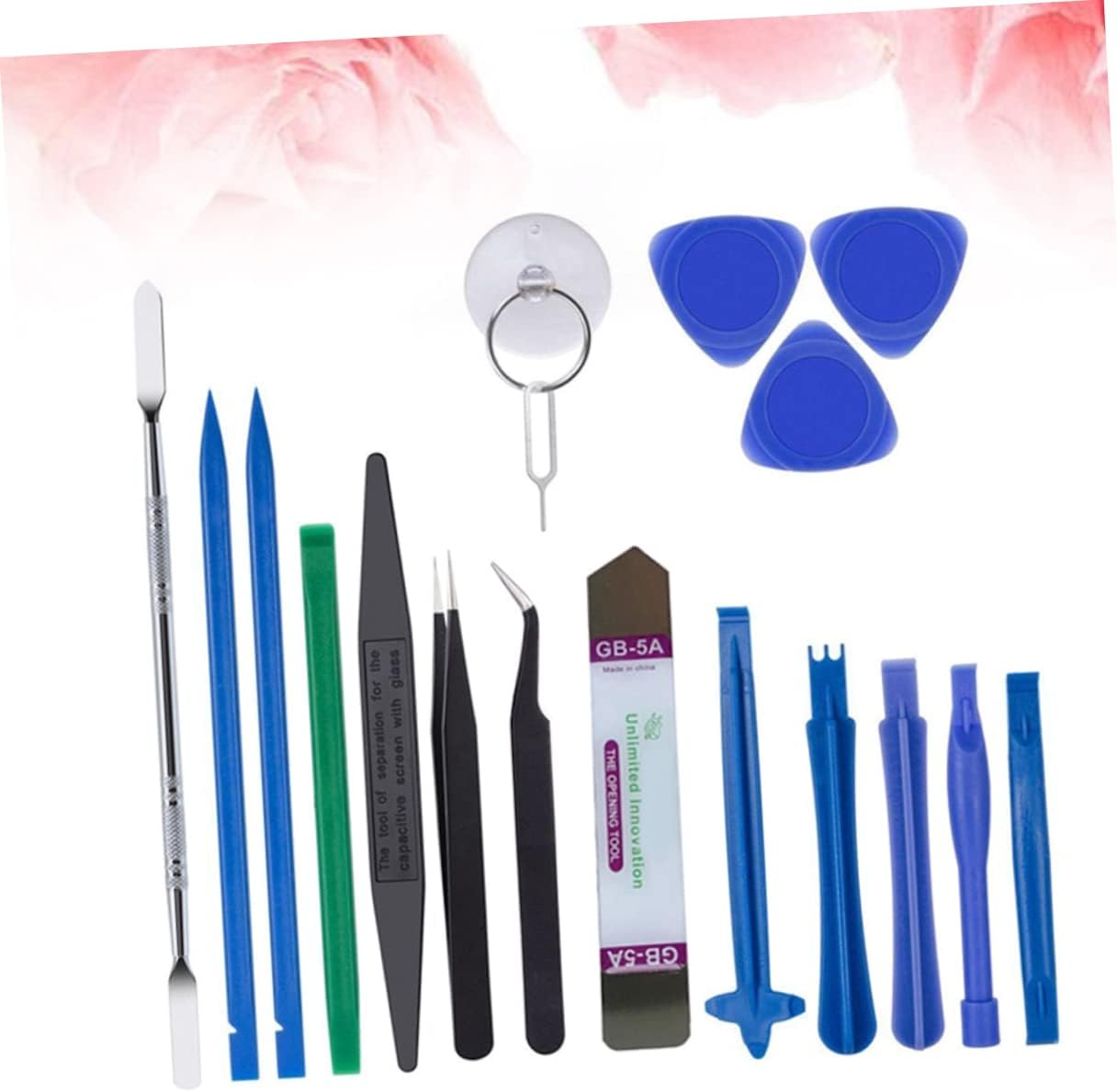 SHOWERORO 18-in-1 Disassembly Stick Repair Tool Set for Laptop and Computer Maintenance Multi-Functional Phone Repair Kit Precision Tools Easy to Use