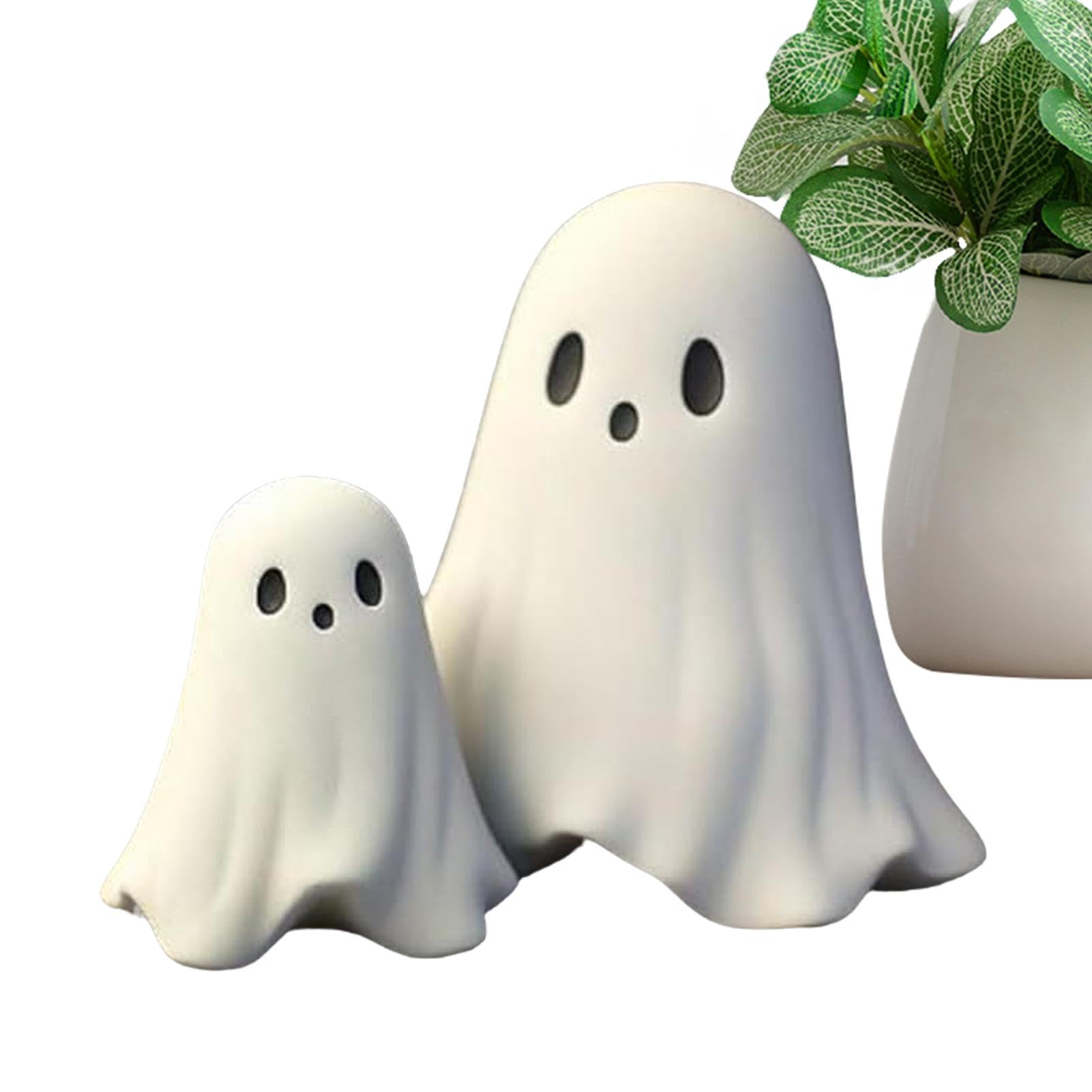 Amazon.co.jp: 白い幽霊像 | 写真ゴーストガーデン像 |不気味な幽霊の