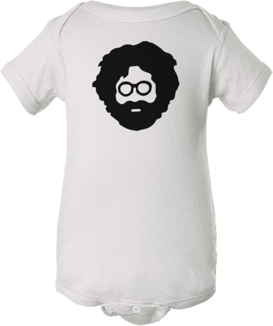 Mari Kyrios Jerry Wavy Gravy Garcia Baby One Piece Grateful Hippie Dead Bodysuit