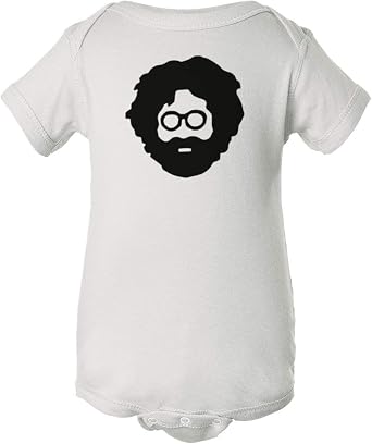 Amazon.com: Mari Kyrios Jerry Onavy Salsa Garcia Bebé Mono Grateful Hippie  Dead Mameluco Body, 12 meses, Blanco : Ropa, Zapatos y Joyería