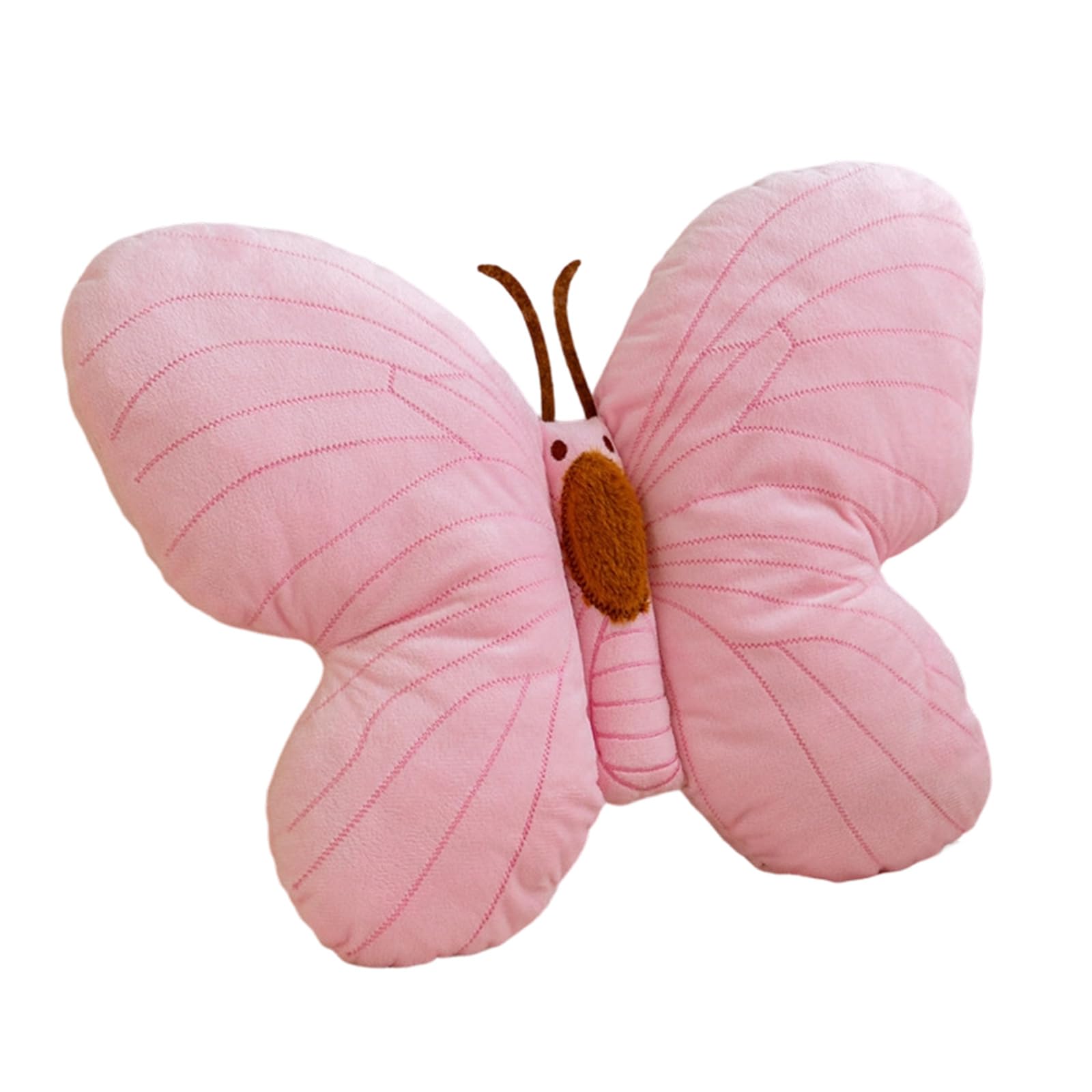 Buxuaaaa Shape Pillow Soft Plushes Materials for Relaxing Reading Lounging Decorative Butterfly Plushes Seat Pad