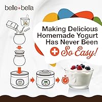 Vista 5 de Yogurt sin leche Belle + Bella, de iniciación.