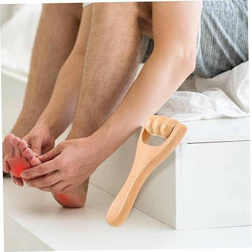 Miniatura 8 de Wooden Massage Roller for Legs Lower Back Shoulder Hip Hand Massager for Neck Foot Hand Roller