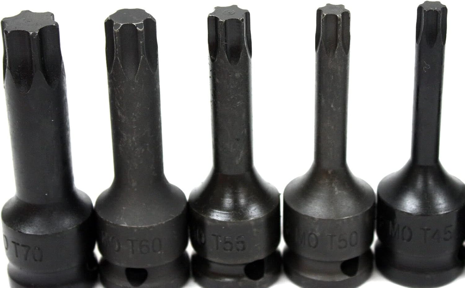 ARC-POWER 9 pcs 1/2" Dr Impact Bit Socket Set T20 T70 T60 T55 T50 T45 TX40 T30 T25 T-Star