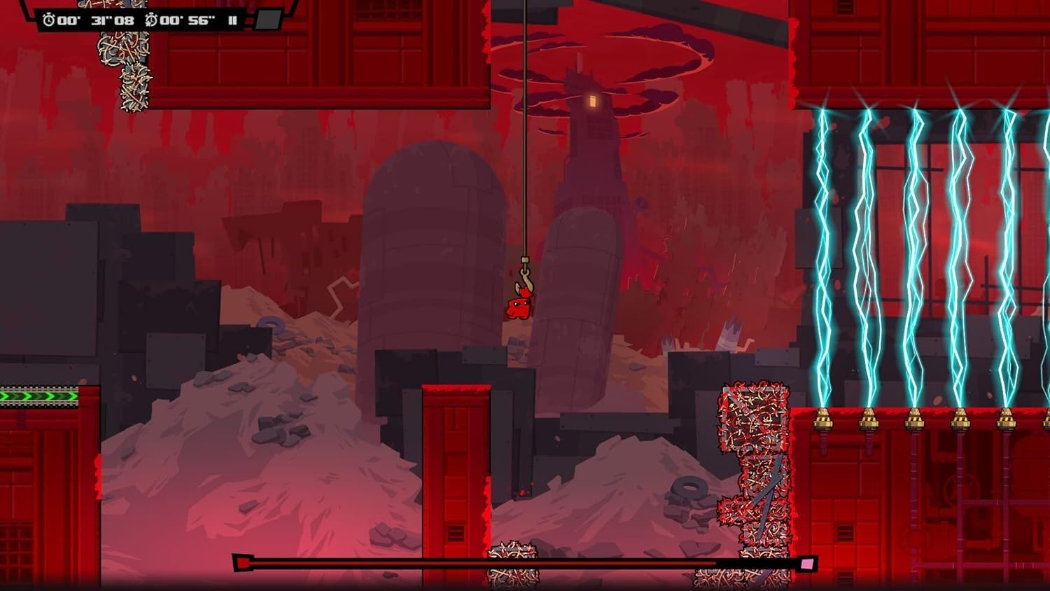 LIMITED RUN GAMES Super Meat Boy Forever (Corsa Limitata #411) (Import)