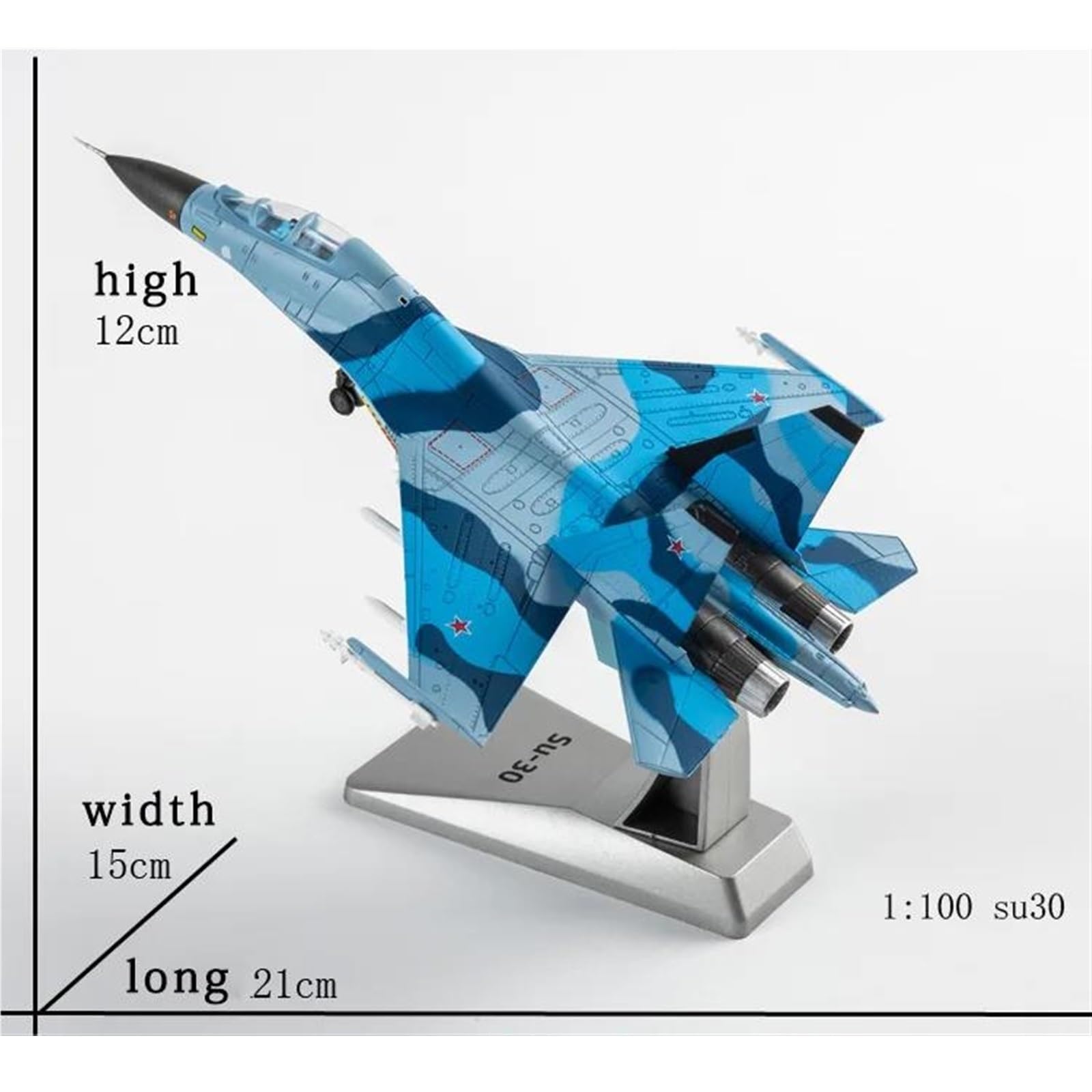 Amazon.co.jp: Decorate Airplane ロシア戦闘機 Su-30 ダイキャスト