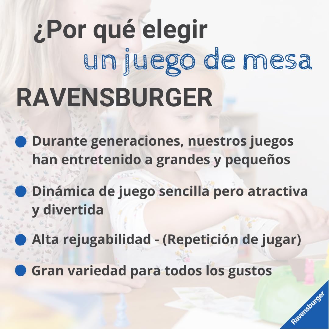 Ravensburger - Juego De Mesa 7 Años Laberinto Mágico | 2-4 Jugadores | Juegos De Mesa Familiares | Brilla En La Oscuridad | Juegos De Mesa Adulto | Board Games