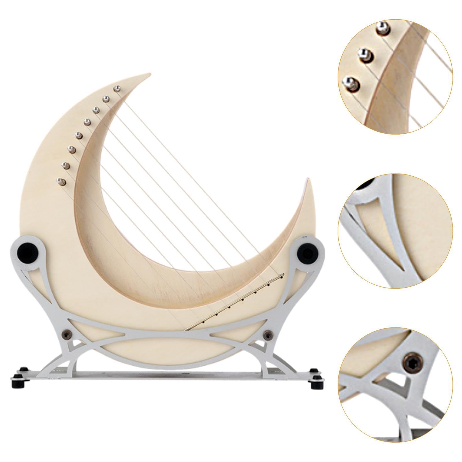 Lyres Harp 8 String Classical Lyres Harp con stand per principianti per amanti della musica