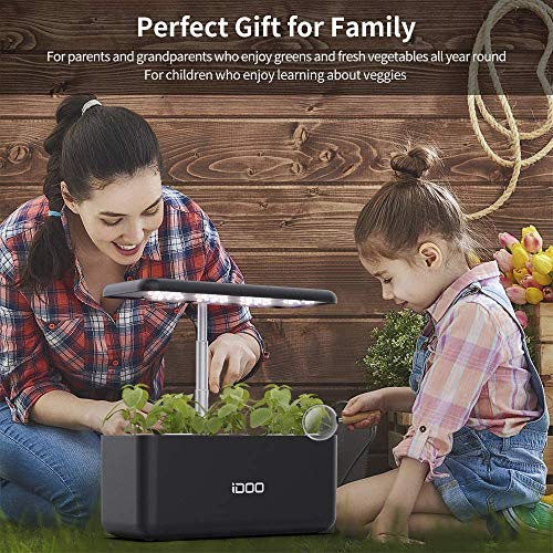 iDOO Jardin Interieur, Potager d'Intérieu avec LED Lampe de Plante, Jardin d'herbes d'intérieur Intelligent, Kit de Germination avec Minuterie Automatique, Réglable en Hauteur (7 Pots) iDOO Jardin Interieur, Potager d'Intérieu avec LED Lampe de Plante, Jardin d'herbes d'intérieur Intelligent, Kit de Germination avec Minuterie Automatique, Réglable en Hauteur (7 Pots)