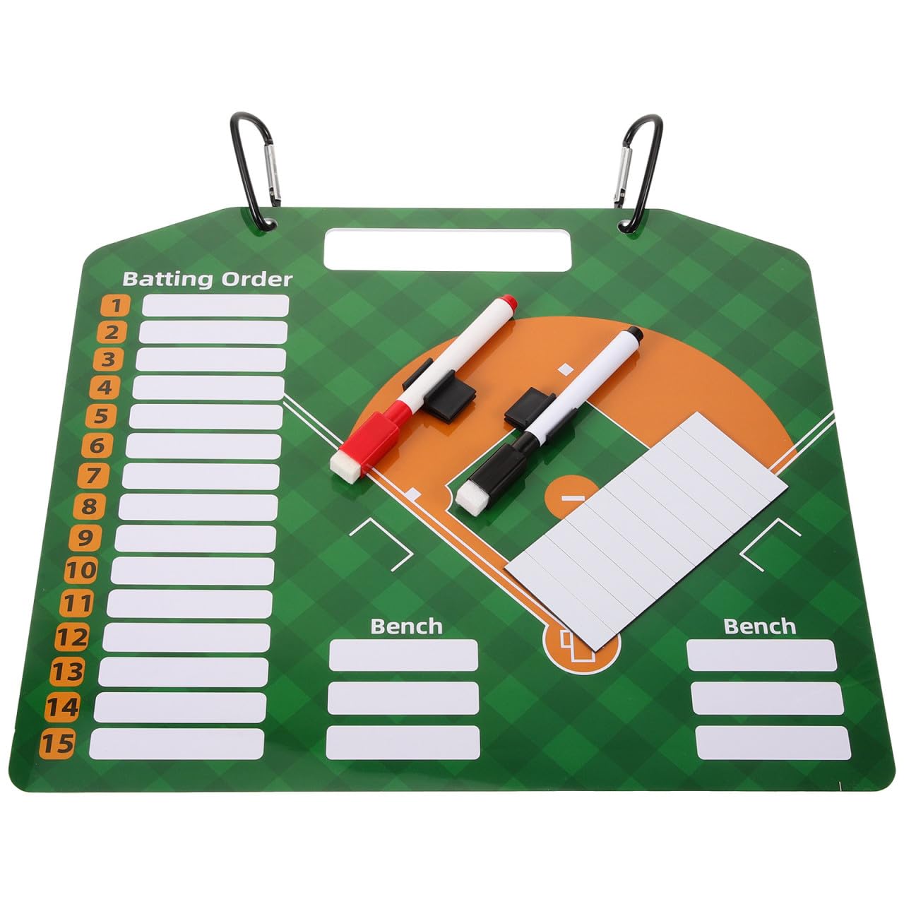 Tableau de baseball effaçable à sec pour corriger vos tactiques de jeu - 8