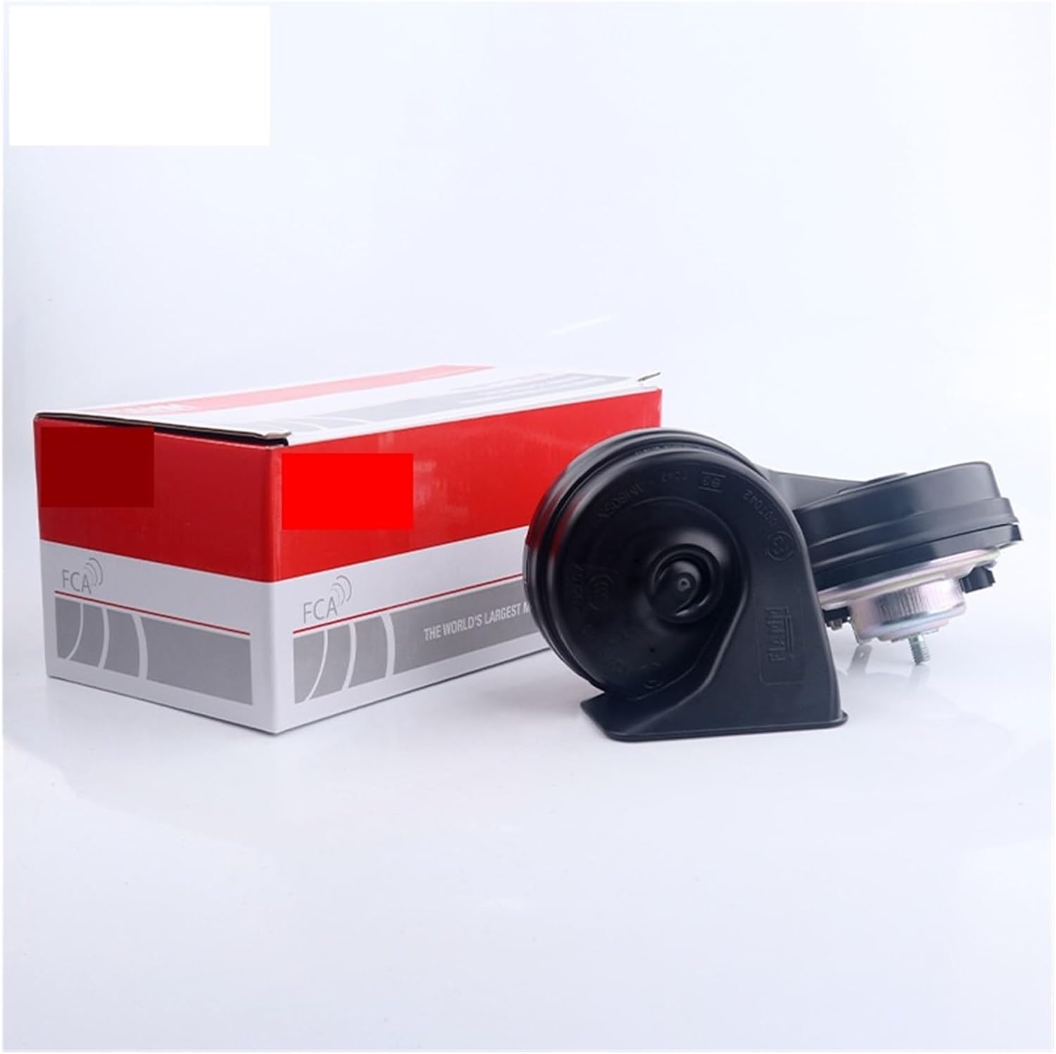 2PCS Trumpet Horn 12V Automotive Snail Horn - 410/510Hz Disc Car Horn for Loud Sound and Bass Performance