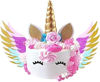 amazonca unicorn cake topper