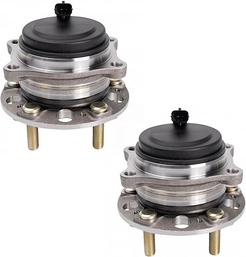 Vista 931 de TRQ Juego de 2 rodamientos y bujes de rueda trasera izquierda y derecha compatible con Ford Expedition 2007-2010 Lincoln Navigator 2007-2010