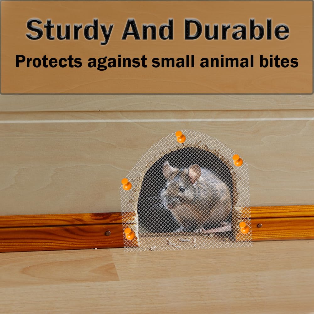6 PCS Stainless Steel Wire Mesh Sheet, Woven Metal Screen Mesh